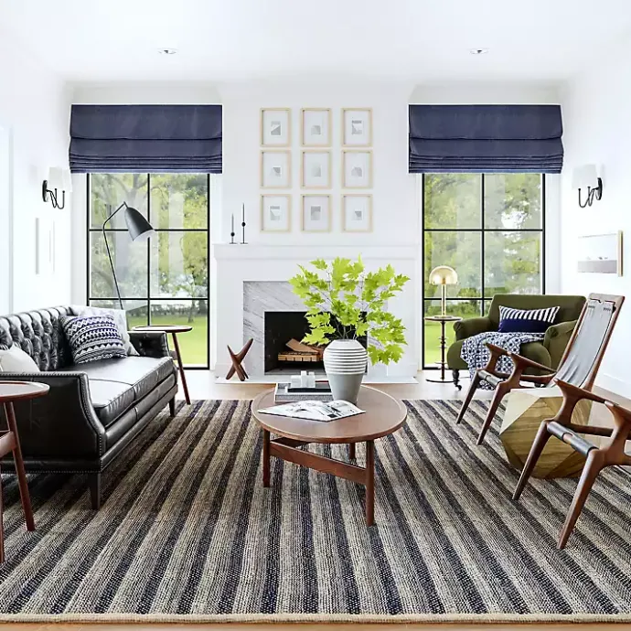 Best Kirklands Home Lake Striped Emily Henderson x RugsUSA Rug, 4x6