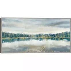Discount Kirklands Home Lakeside Luxe Framed Canvas Art Print