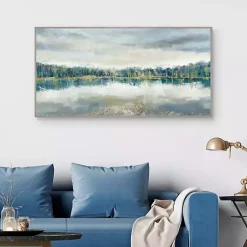 Discount Kirklands Home Lakeside Luxe Framed Canvas Art Print