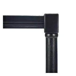 Sale Kirklands Home Landry Carved Legs Accent Table Black