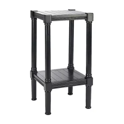 Sale Kirklands Home Landry Carved Legs Accent Table Black