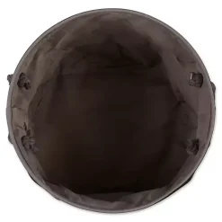 Discount Kirklands Home Large Black Paw Patch Stripe Round Pet Basket