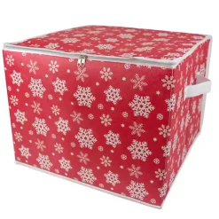 Hot Kirklands Home Large Snowflake Ornament Storage Box