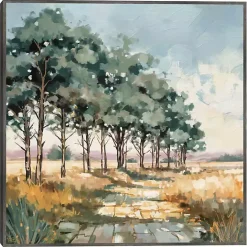Hot Kirklands Home Late Summer Path Framed Canvas Art Print
