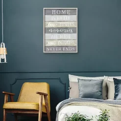 Sale Kirklands Home Laughter Never Ends Framed Canvas Art Print