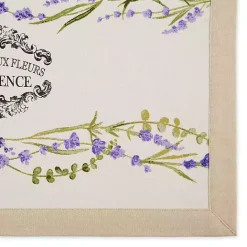 Kirklands Home Lavender Garland Cotton Placemats, Set of 4