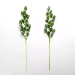 Clearance Kirklands Home Lavender Thistle Flower Stems, Set of 2