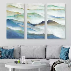 Clearance Kirklands Home Layered View I Canvas Art Prints, Set of 3