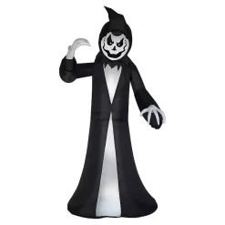 Outlet Kirklands Home LED Animated Reaper Halloween Inflatable, 9.5 ft.
