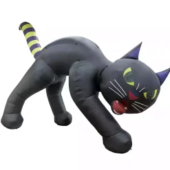 Online Kirklands Home LED Cat Halloween Inflatable, 20 ft. Black