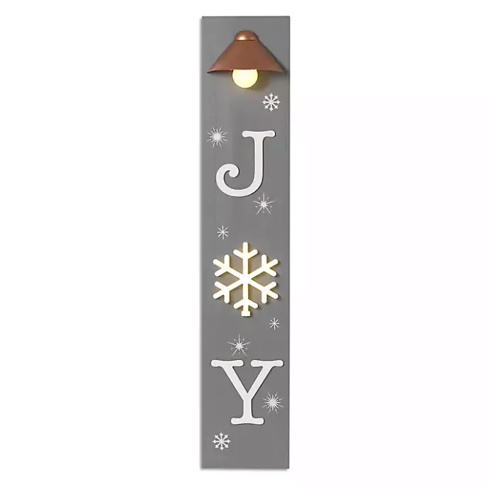 Best Kirklands Home LED Christmas Joy Easel Porch Board