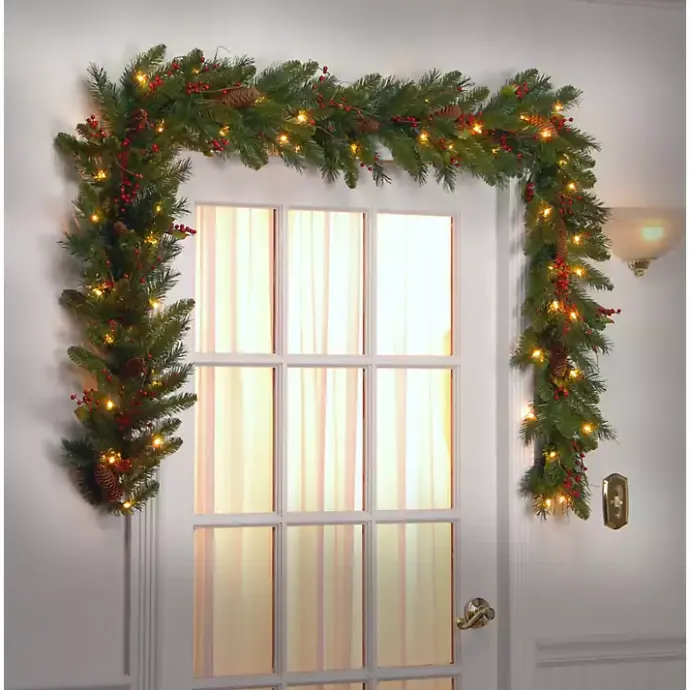 Outlet Kirklands Home LED Classic Collection Christmas Garland