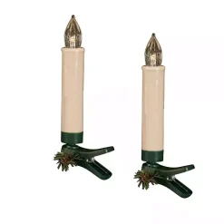 Sale Kirklands Home LED Clip-On Taper Candles, Set of 24 White