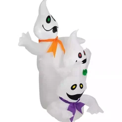 Kirklands Home LED Ghost Trio Outdoor Inflatable White