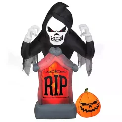 Best Kirklands Home LED Grim Reaper Outdoor Halloween Inflatable