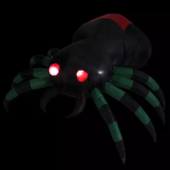 Online Kirklands Home LED Halloween Spider Outdoor Inflatable