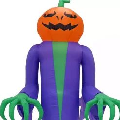Kirklands Home LED Jack O Lantern Halloween Inflatable, 12 ft.