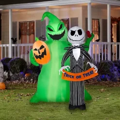 Online Kirklands Home LED Nightmare Before Christmas Inflatable, 6.5 ft.