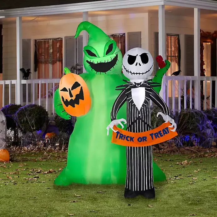 Online Kirklands Home LED Nightmare Before Christmas Inflatable, 6.5 ft.