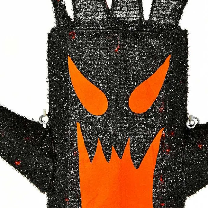 Discount Kirklands Home LED Orange & Black Haunted Halloween Tree, 4 ft.