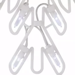 Best Kirklands Home LED and Blue Snowflake Decoration, 15 in. White