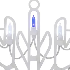 Best Kirklands Home LED and Blue Snowflake Decoration, 15 in. White
