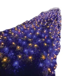 Online Kirklands Home LED White Purple & Orange Light Net