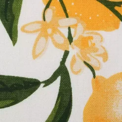 Kirklands Home Lemon Bliss Printed Kitchen Towels, Set of 4