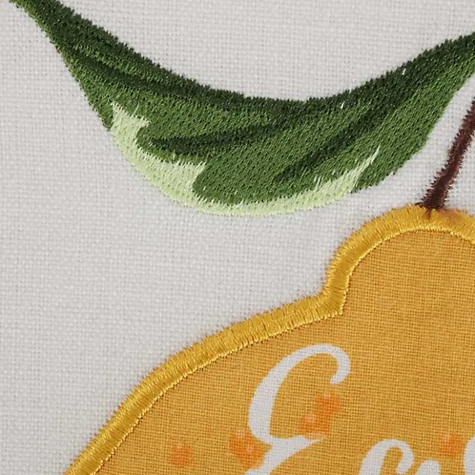 Kirklands Home Lemon Bliss Printed Kitchen Towels, Set of 4