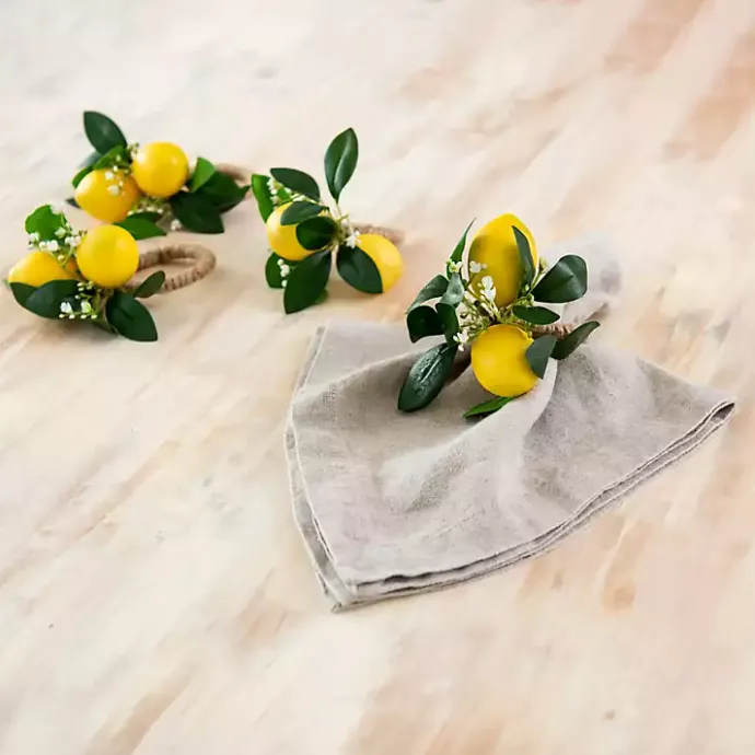 Sale Kirklands Home Lemon Napkin Ring