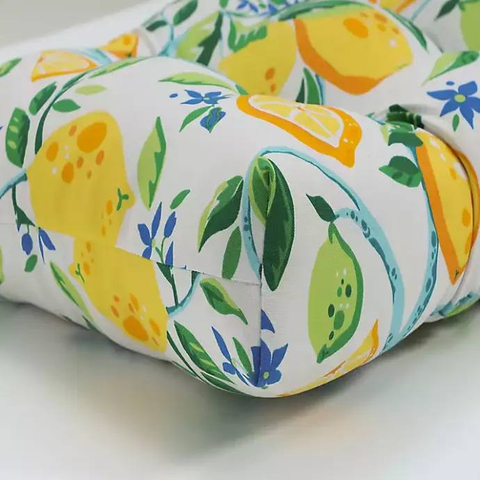 Online Kirklands Home Lemon Tree Tufted Outdoor Settee Cushion, 44 in.