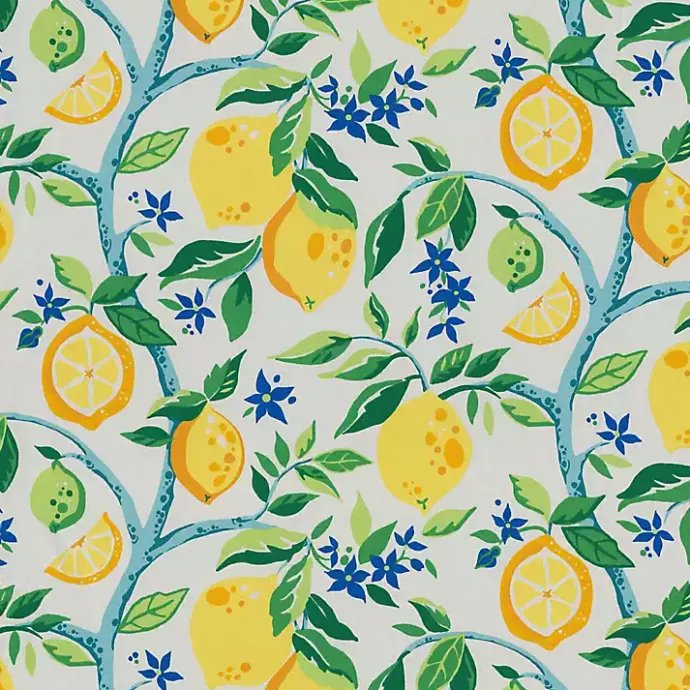 Sale Kirklands Home Lemon Tree Tufted Outdoor Seat Cushions, Set of 2