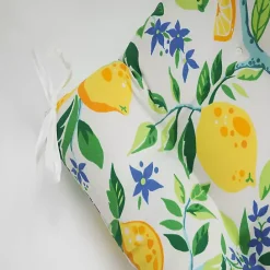 Sale Kirklands Home Lemon Tree Tufted Outdoor Seat Cushions, Set of 2