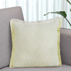 New Kirklands Home Lemonade Handwoven Appen Throw Pillow
