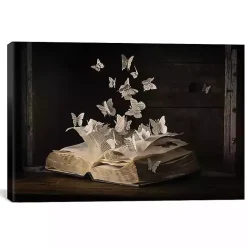 Clearance Kirklands Home Lepidopterology Canvas Art Print