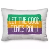 Hot Kirklands Home Let the Good Times Roll Mardi Gras Pillow