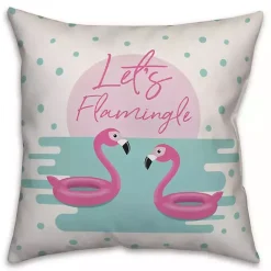 Best Kirklands Home Let's Flamingle Outdoor Pillow