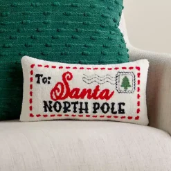 Online Kirklands Home Letter to Santa Mini Pillow