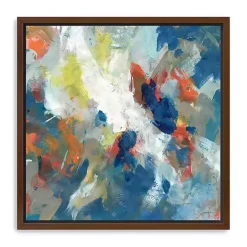 Online Kirklands Home Levee Framed Giclee Canvas Art Print Blue