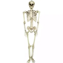 Outlet Kirklands Home Life Size Outdoor Skeleton Decoration White