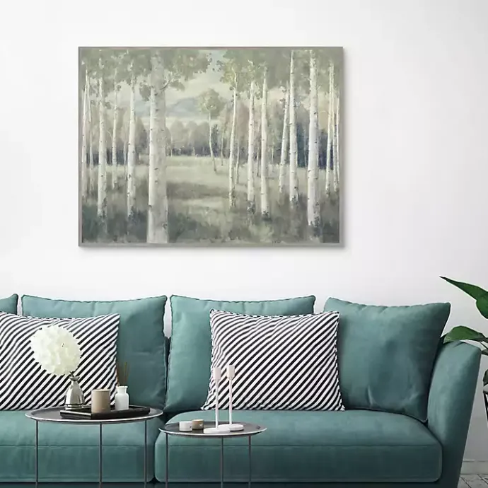 Best Kirklands Home Light Aspens Forest Framed Wall Art