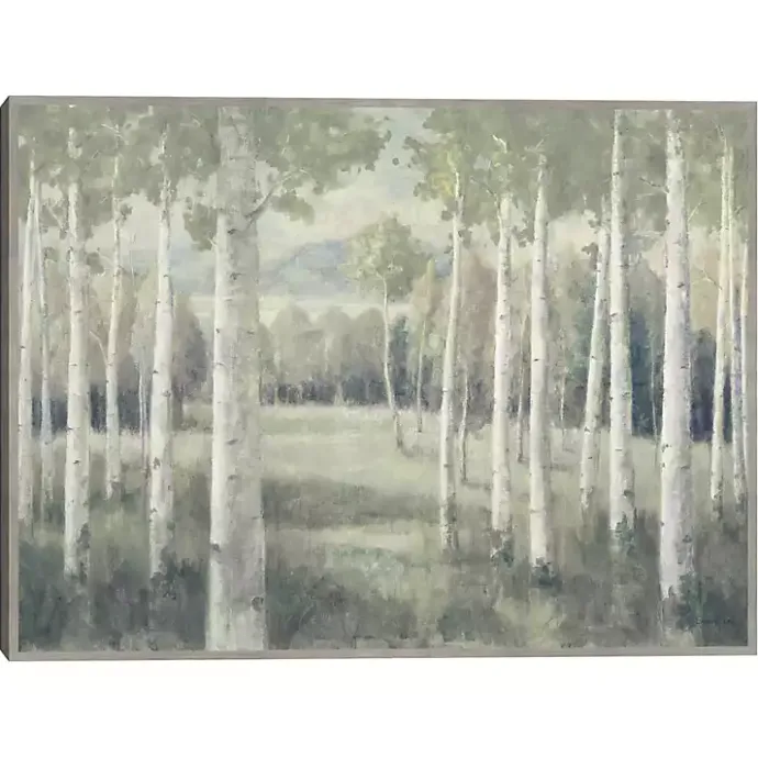 Best Kirklands Home Light Aspens Forest Framed Wall Art