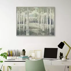 Best Kirklands Home Light Aspens Forest Framed Wall Art