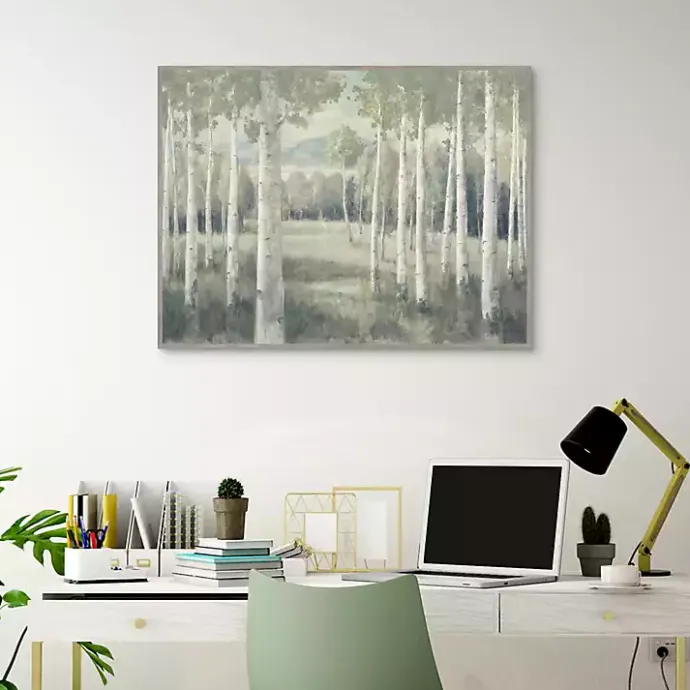 Best Kirklands Home Light Aspens Forest Framed Wall Art