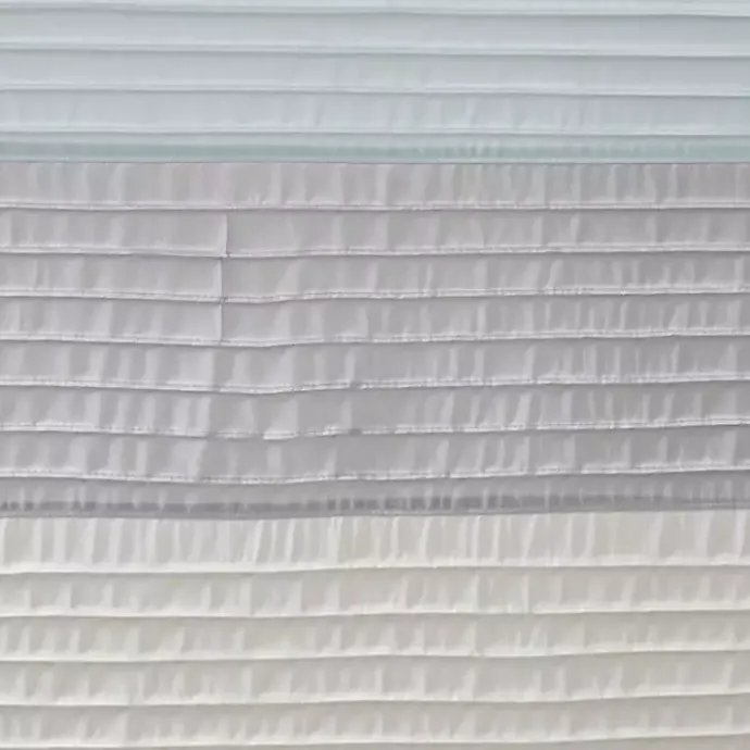 Best Kirklands Home Light Colorblock Silky Shower Curtain Blue