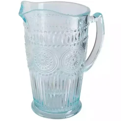 Online Kirklands Home Light Glass Circa Pitcher Blue