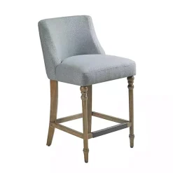 Sale Kirklands Home Light Martha Stewart Delaney Counter Stool Blue
