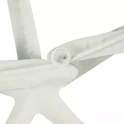 Kirklands Home Light Blue Metal Overlapping Starfish Wall Plaque