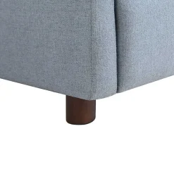 Sale Kirklands Home Light Rounded Push Back Recliner Blue