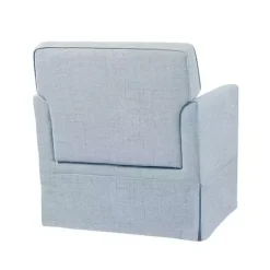 Best Kirklands Home Light Slipcover Armchair Blue